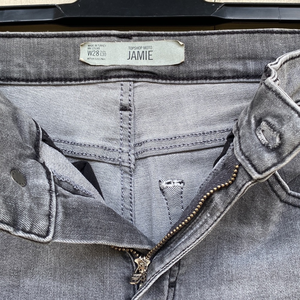Topshop “Jaime” Distressed Jeans - Picture 4 of 5